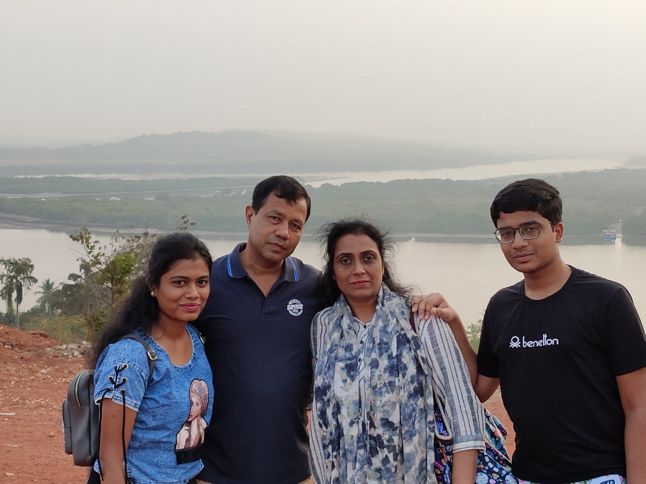 Pic of mine with my family when we go to Bombay and goa for summer vacation trip